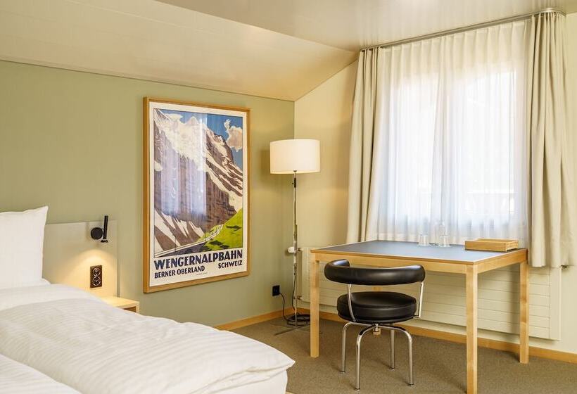 ダブルベッドスタンダードルーム, Alpenruhe   Vintage Design