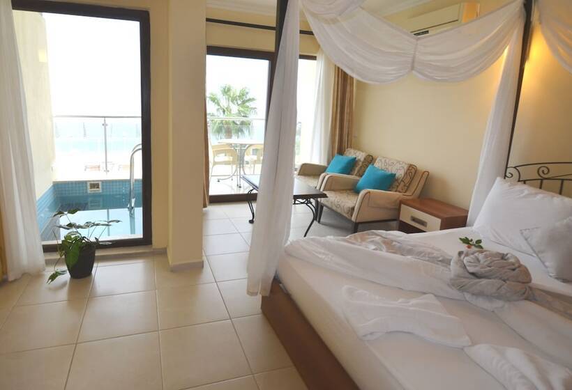 חדר סטנדרט מיטה זוגית נוף לים, Cachet Adults Only