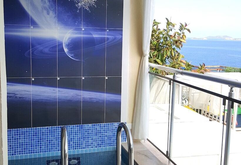 חדר סטנדרט מיטה זוגית נוף לים, Cachet Adults Only