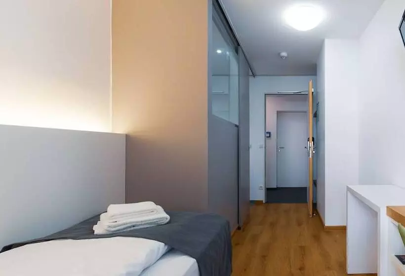 エコノミーシングルルーム, Mk Hotel München Max Weber Platz