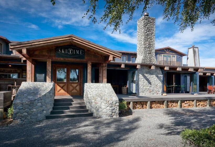 带山景的复式房间, Ski Time