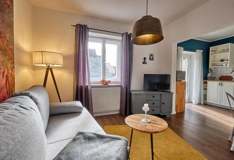 Апартаменты 1 Спальня с Балконом, Boutique Hotel Am Ledererturm