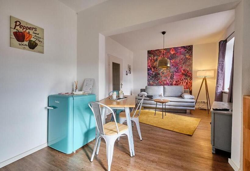 Апартаменты 1 Спальня с Балконом, Boutique Hotel Am Ledererturm