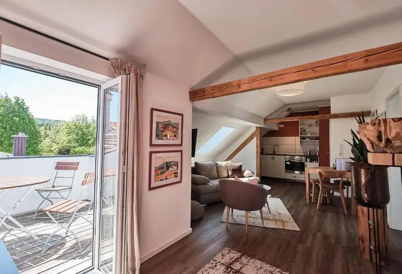 テラス付きスタンダードワンルーム, Boutique Hotel Am Ledererturm