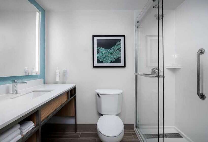 اتاق استاندارد با تخت بزرگ, Hilton Garden Inn Casablanca Sud