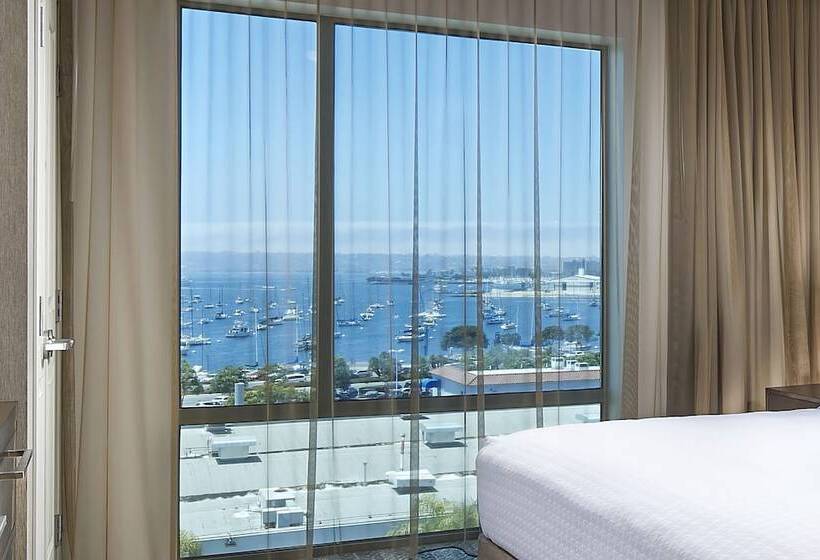 ダブルベッドのスタンダードスタジオ, Homewood Suites By Hilton San Diego Downtown/bayside