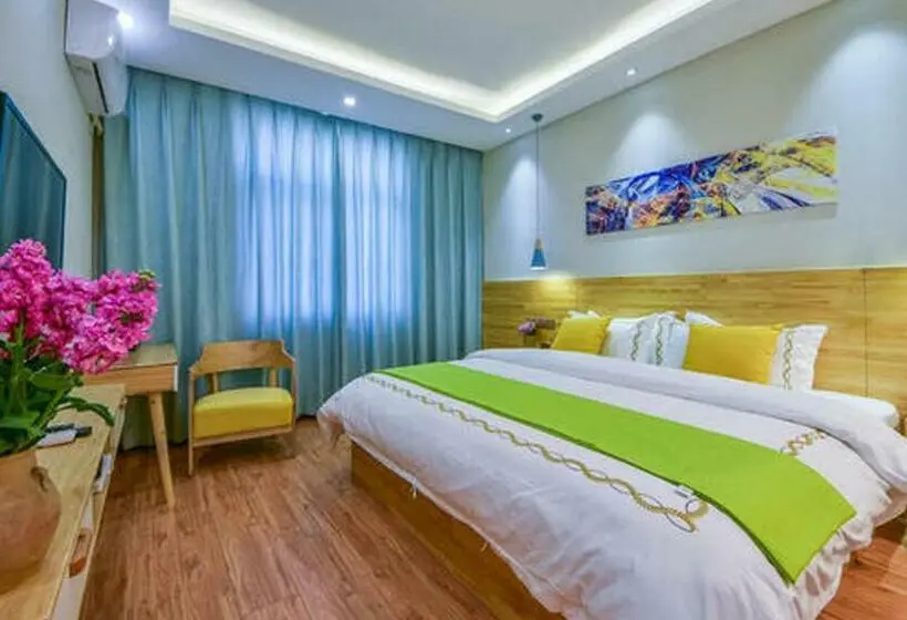 デラックスルーム, One Meter Sunshine Hotel Xi An Xianyang International Airport Flagship Store