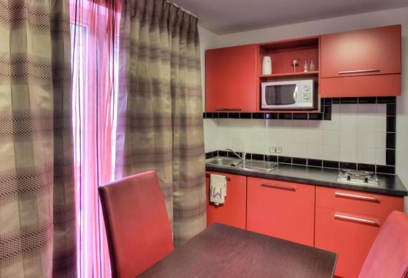 １ベッドルームアパートメント, Apparthotel Belle Vue