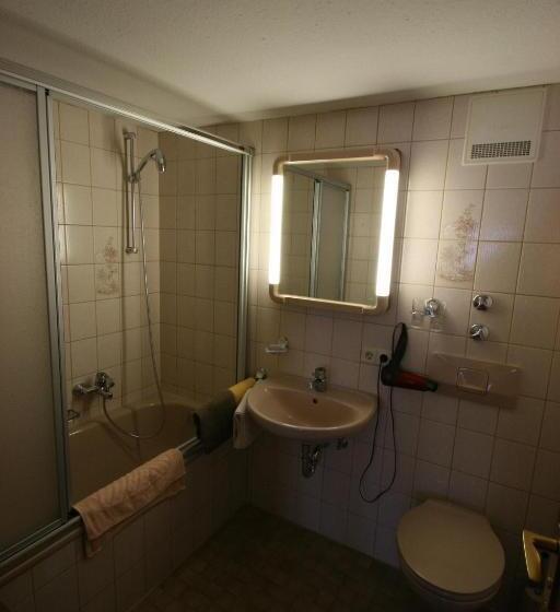 Quarto standart com varanda, Café Pension Feldbergblick