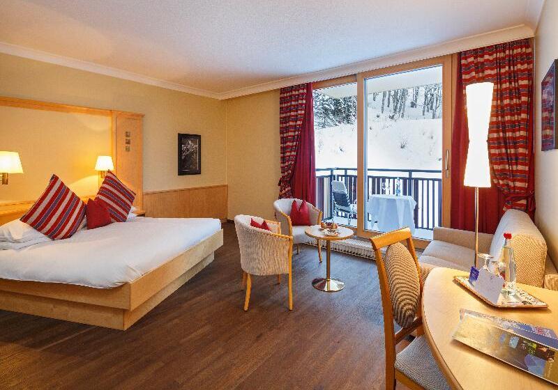 اتاق استاندارد با چشم‌انداز کوهستان, Beausite Park Hotel & Spa