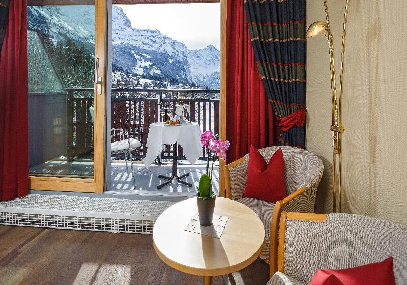 اتاق استاندارد با چشم‌انداز کوهستان, Beausite Park Hotel & Spa