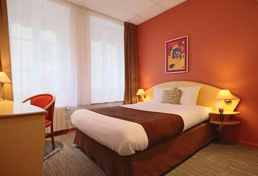 スタンダードシングルルーム, Logis Hôtel Des Oliviers