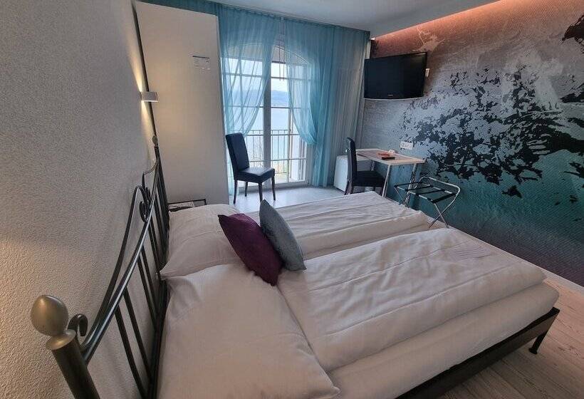 חדר סטנדרט נוף לאגם, Murtenhof & Krone