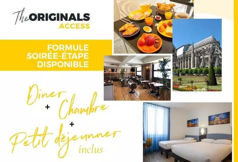 اتاق استاندارد یک نفره, The Originals Access, Hôtel Bourges Gare