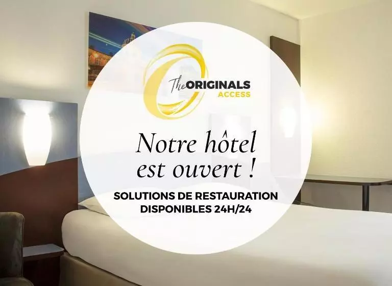 اتاق استاندارد یک نفره, The Originals Access, Hôtel Bourges Gare