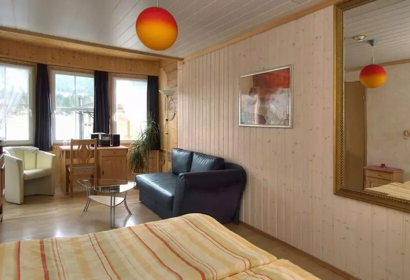 マウンテンビュースタンダードルーム, Chalet Hotel Adler Ag