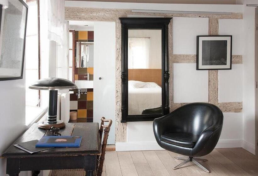 Номер Superior, Hôtel Restaurant Le Chut Petite France