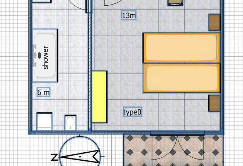 Standard Room with Balcony Side Sea View, La Brezza Frontemare