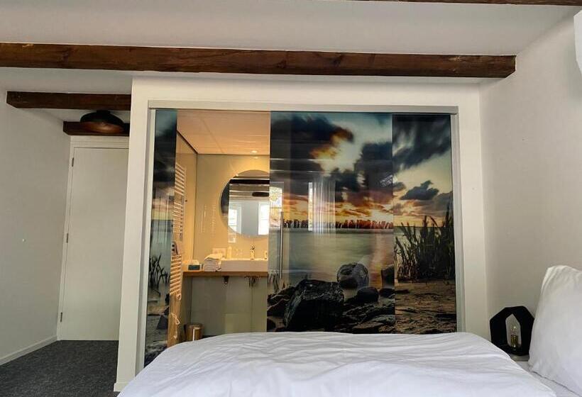 テラス付きスタンダードルーム, Restaurant De Stadsherberg