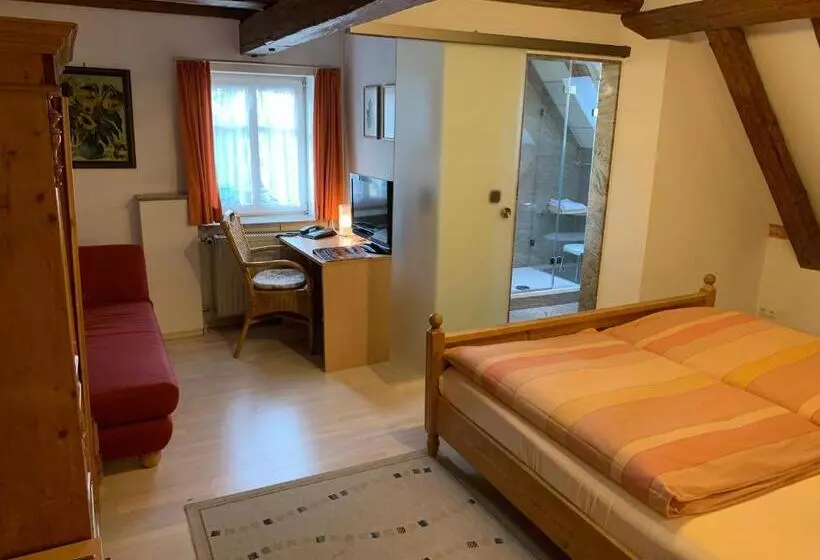 اتاق استاندارد سه نفره, Landhotel Schwarzes Ross