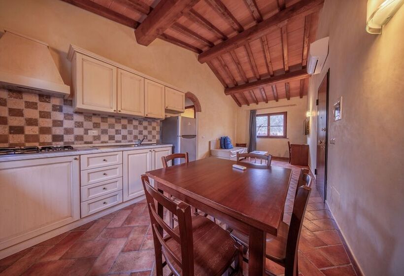 בית, חדר שינה 1, Resort Capalbio