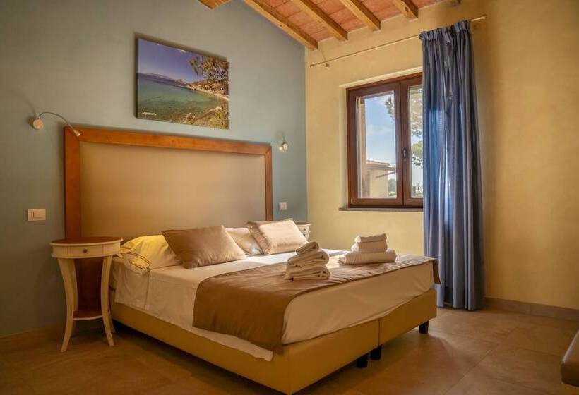 בית, חדר שינה 1, Resort Capalbio