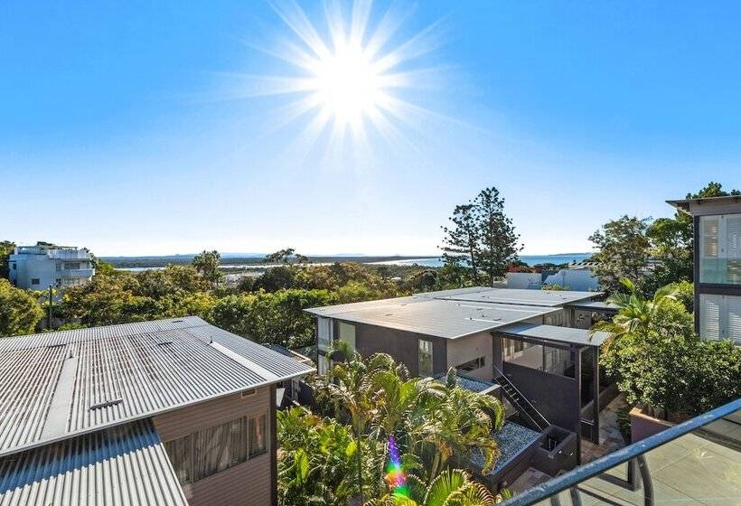 带两个卧室的顶楼公寓, The Rise  Noosa