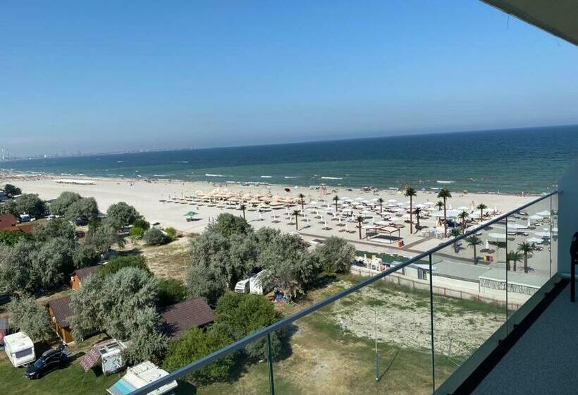 침실 2개 아파트, White Tower Mamaia Apartament 608