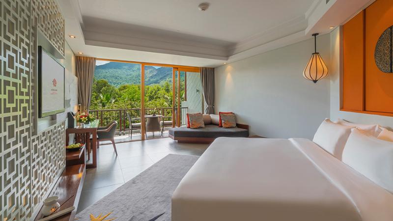 庭の見えるバルコニー月スタンダードルーム, Angsana Lang Co