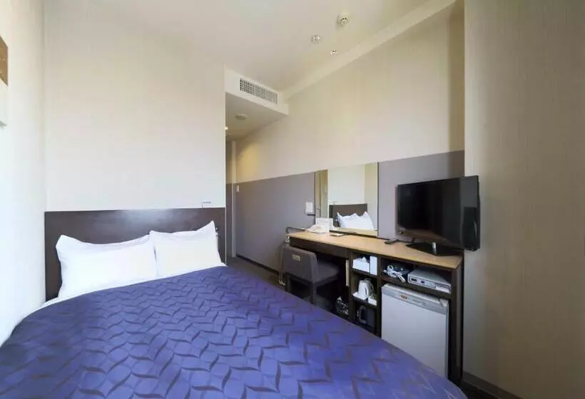 ダブルベッドのベーシックルーム, Meitetsu Inn Kariya