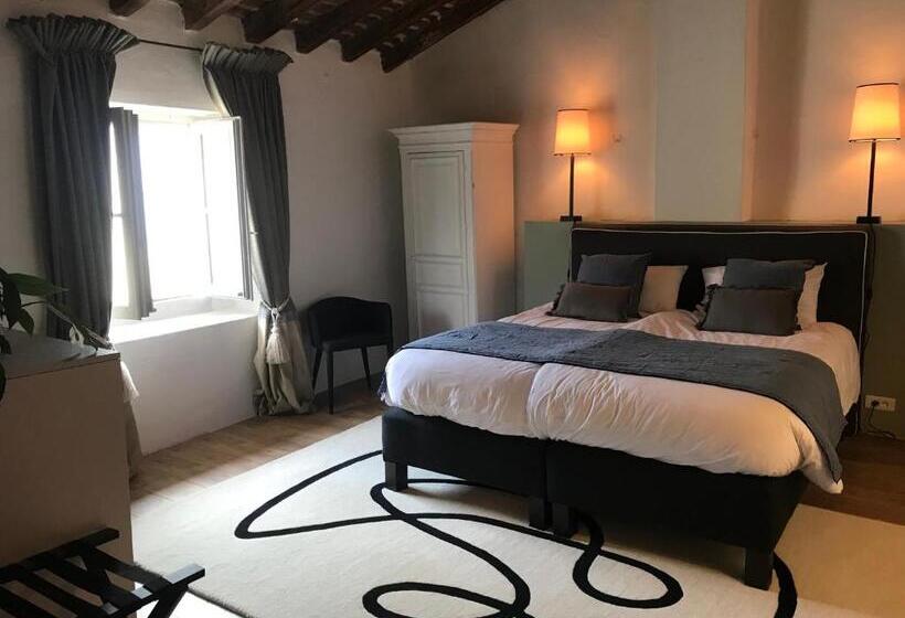 اتاق لوکس با چشم‌انداز شهر, La Chapelle Sur La Sorgue