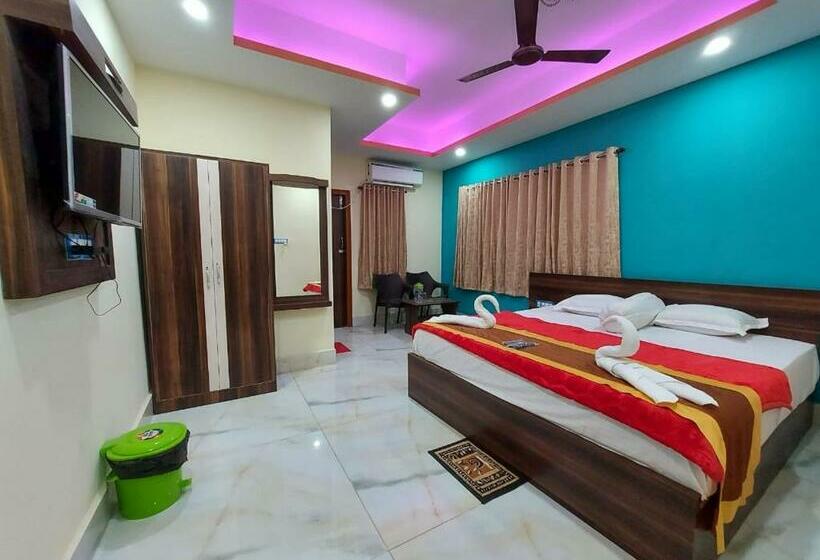 غرفة ديلوكس مزودة بشرفة, Iconic Hotel Digha