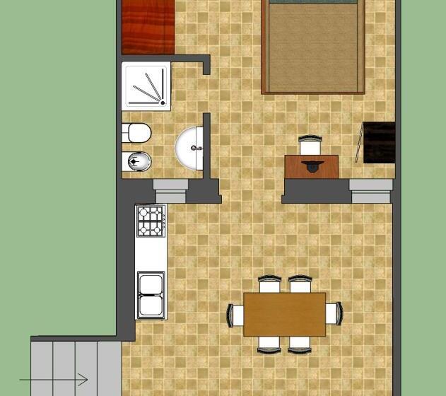 スタンダードトリプルルーム, Rifugio Delle Grotte