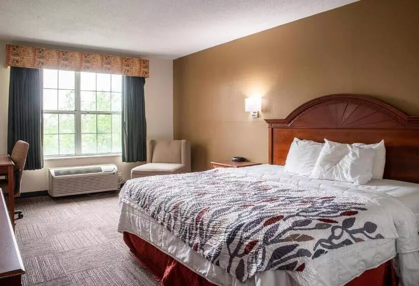 キングサイズベッドのスタンダードルーム, Blisspoint Inn & Suites Marion