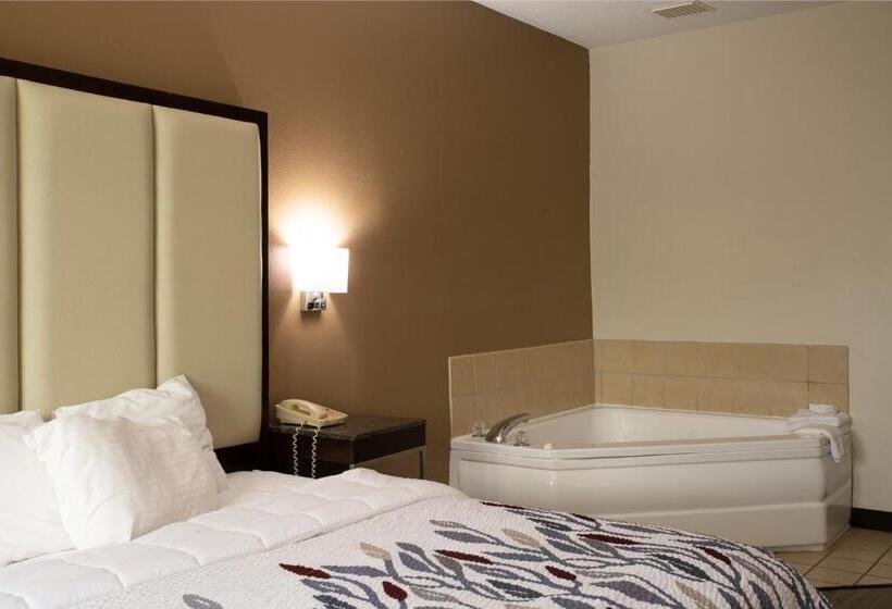 جناح مزود بجاكوزى, Blisspoint Inn & Suites Marion
