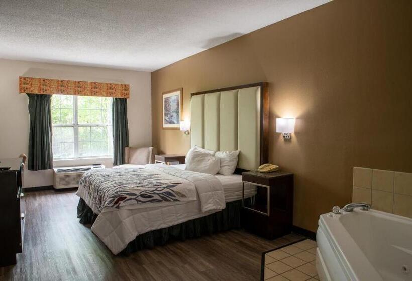 Люкс с гидромассажем, Blisspoint Inn & Suites Marion