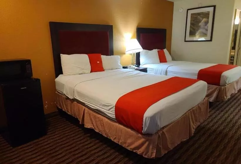 ２ダブルベッドのスタンダードルーム, Budget Host Inn