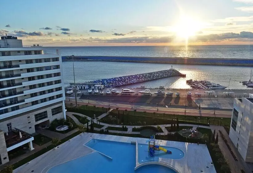オーシャンビューのプレミアムルーム。, Radisson Blu Resort & Congress Centre Sochi