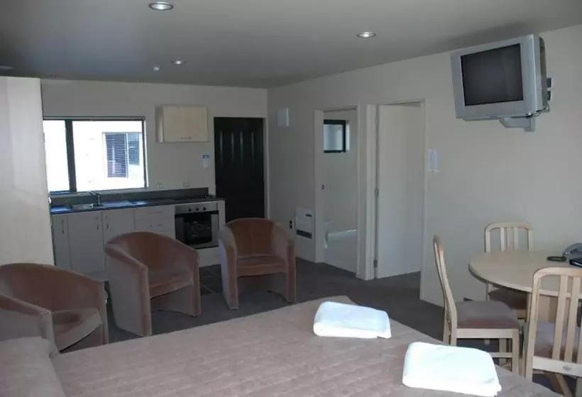Huoneisto 1 Makuuhuone, Kaikoura Gateway Motor Lodge