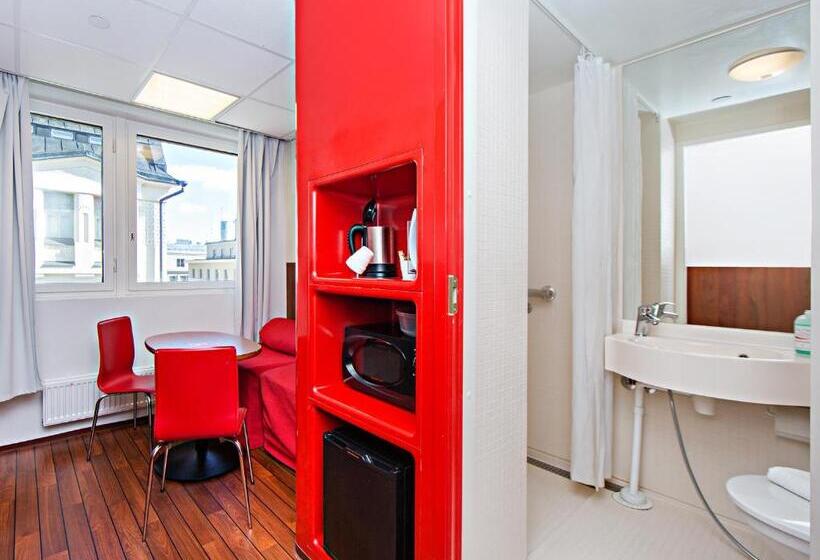 غرفة قياسية فردية, Omena Hotel Helsinki Lönnrotinkatu