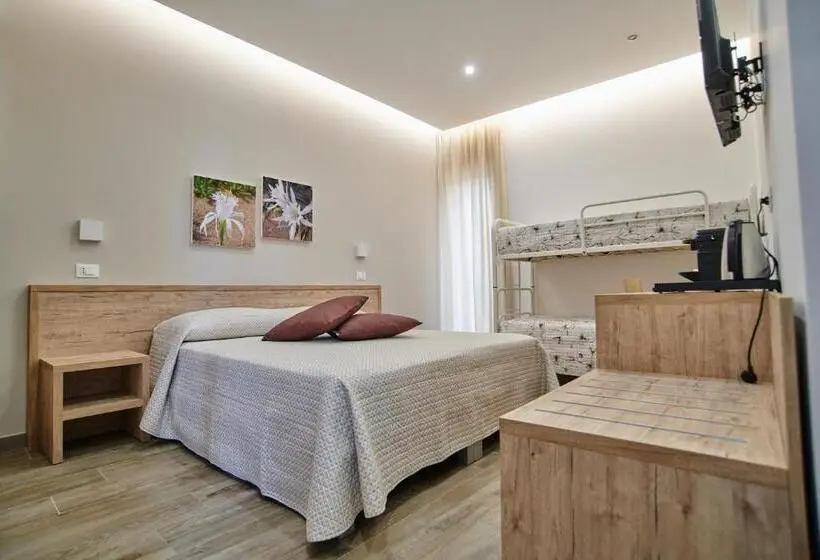 バルコニー付スタンダード４ベッドルーム, B&b Giglio Di Mare