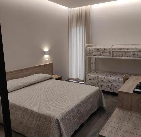 バルコニー付スタンダード４ベッドルーム, B&b Giglio Di Mare