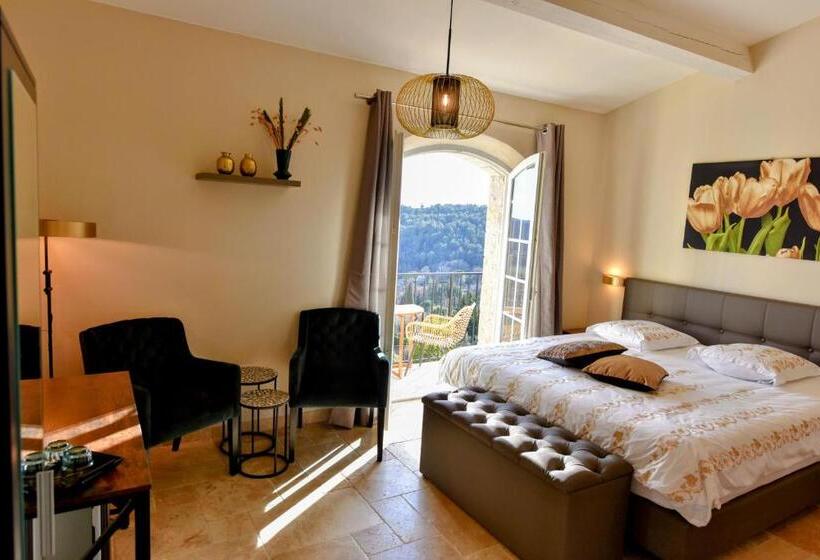 חדר דלוקס עם מרפסת, Chambre D Hôtes Cottes