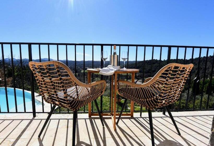 חדר דלוקס עם מרפסת, Chambre D Hôtes Cottes