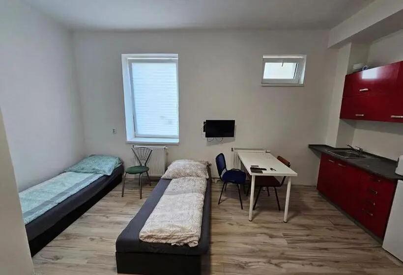 スタンダード４人部屋, Ubytování Střekov Aréna