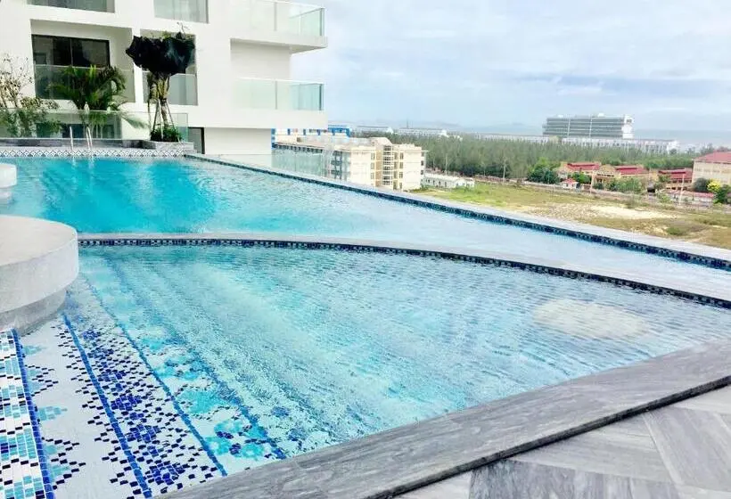 آپارتمان 1 خوابه با بالکن, Beach Condotel   Apec Phú Yên
