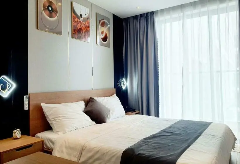 آپارتمان 1 خوابه با بالکن, Beach Condotel   Apec Phú Yên