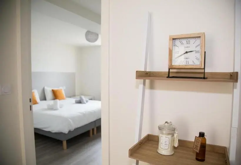 ２ベッドルームアパートメント, Gîte De Séjour Haut 2 Gammes