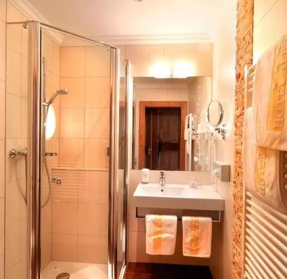 バルコニー付きシングルスタンダードルーム, Aktivhotel Alpendorf