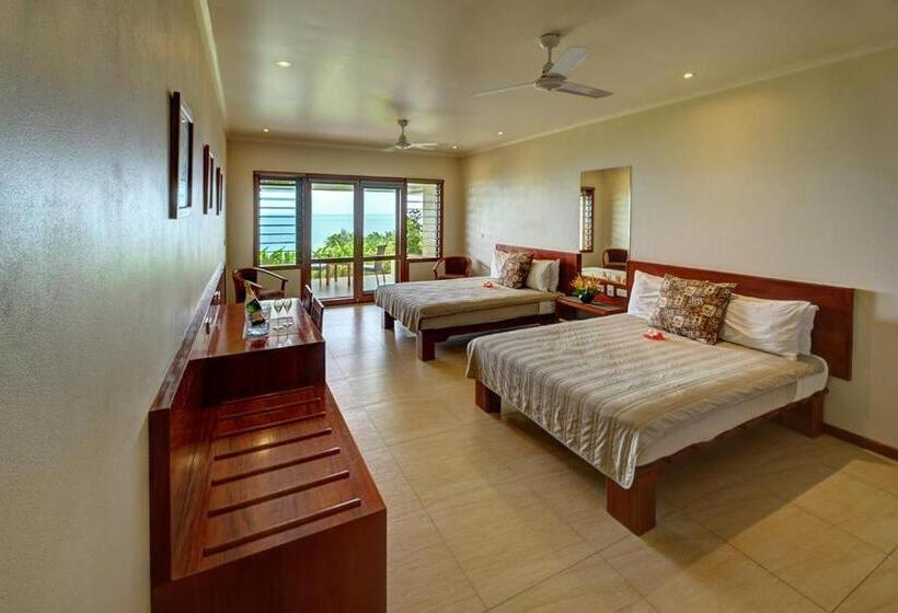 디럭스 룸 바다 전망, Volivoli Beach Resort